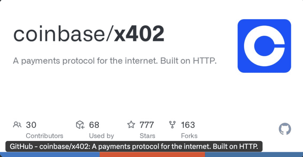 Coinbase Github HTTP x402