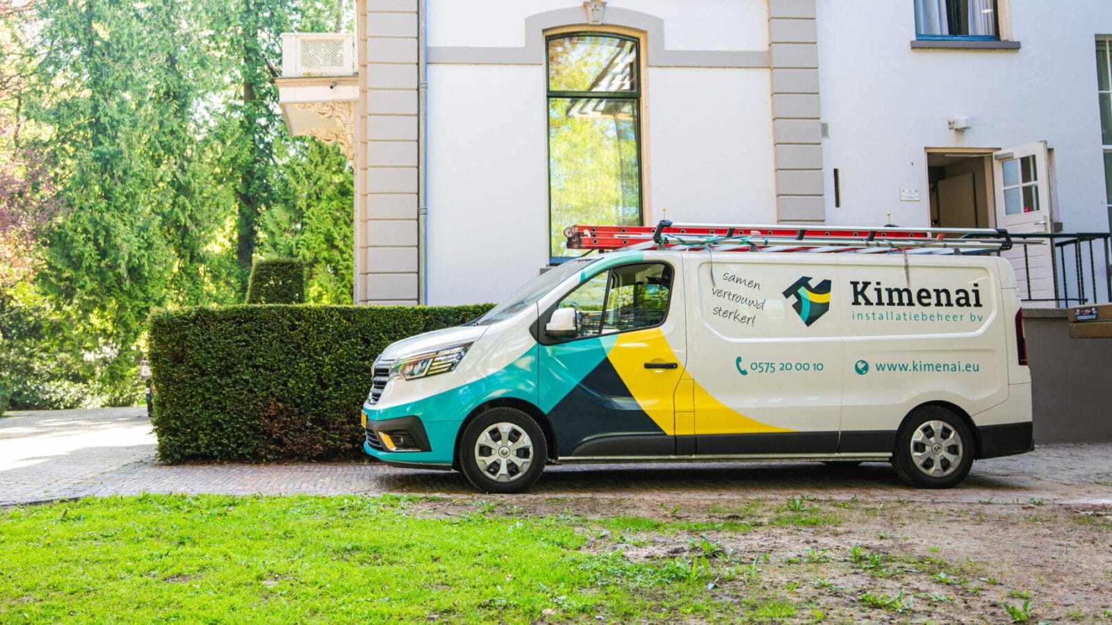 WordPress website op maat voor Kimenai Installatiebeheer