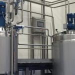 Procesinstallatie met mengtanks van Gronfa